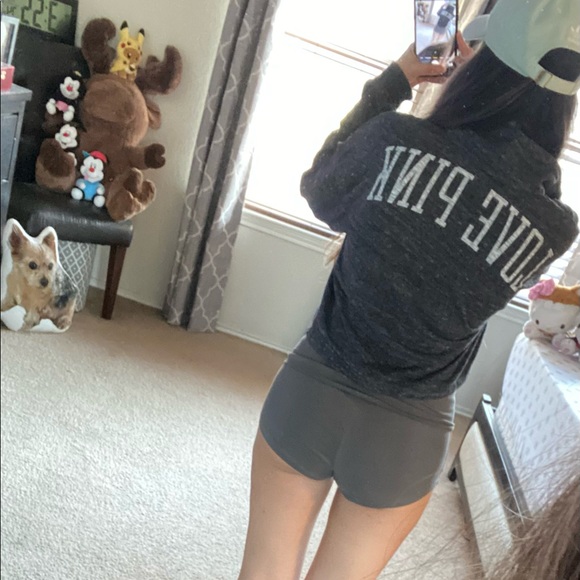 Vs Pink Crop Collar Top - Picture 3 of 7